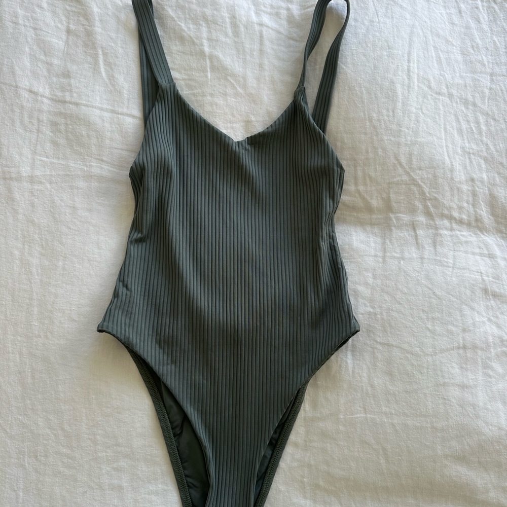 Vitamin A One Piece Swimsuit - Sage/Green
